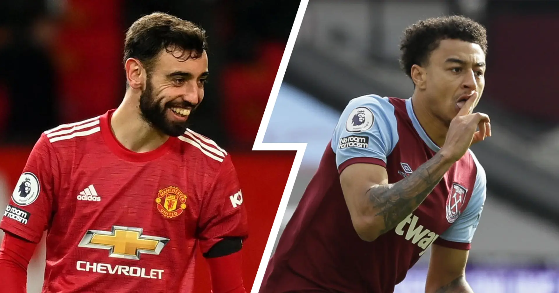 Bruno Fernandes and Jesse Lingard nominated for PL Player of the Month for February