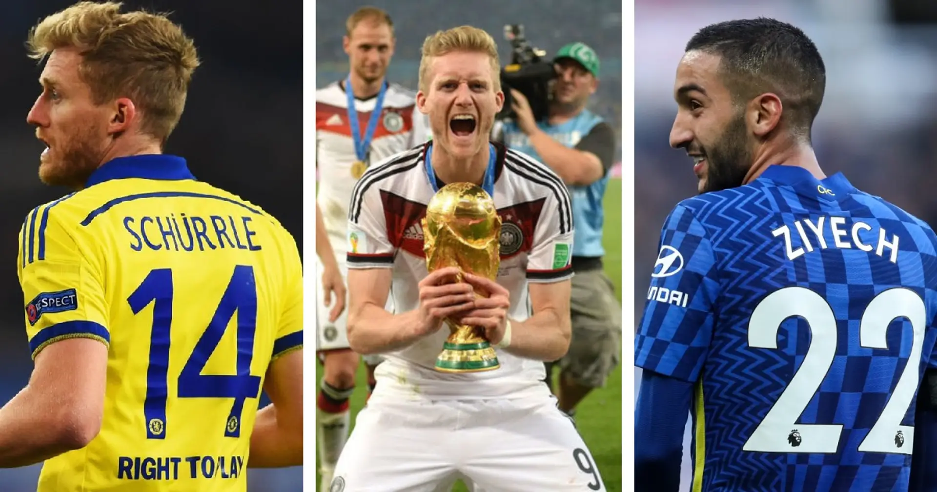 Schurrle 14, Giroud 18, Ziyech 22? Fans point out incredible Chelsea World Cup coincidence 
