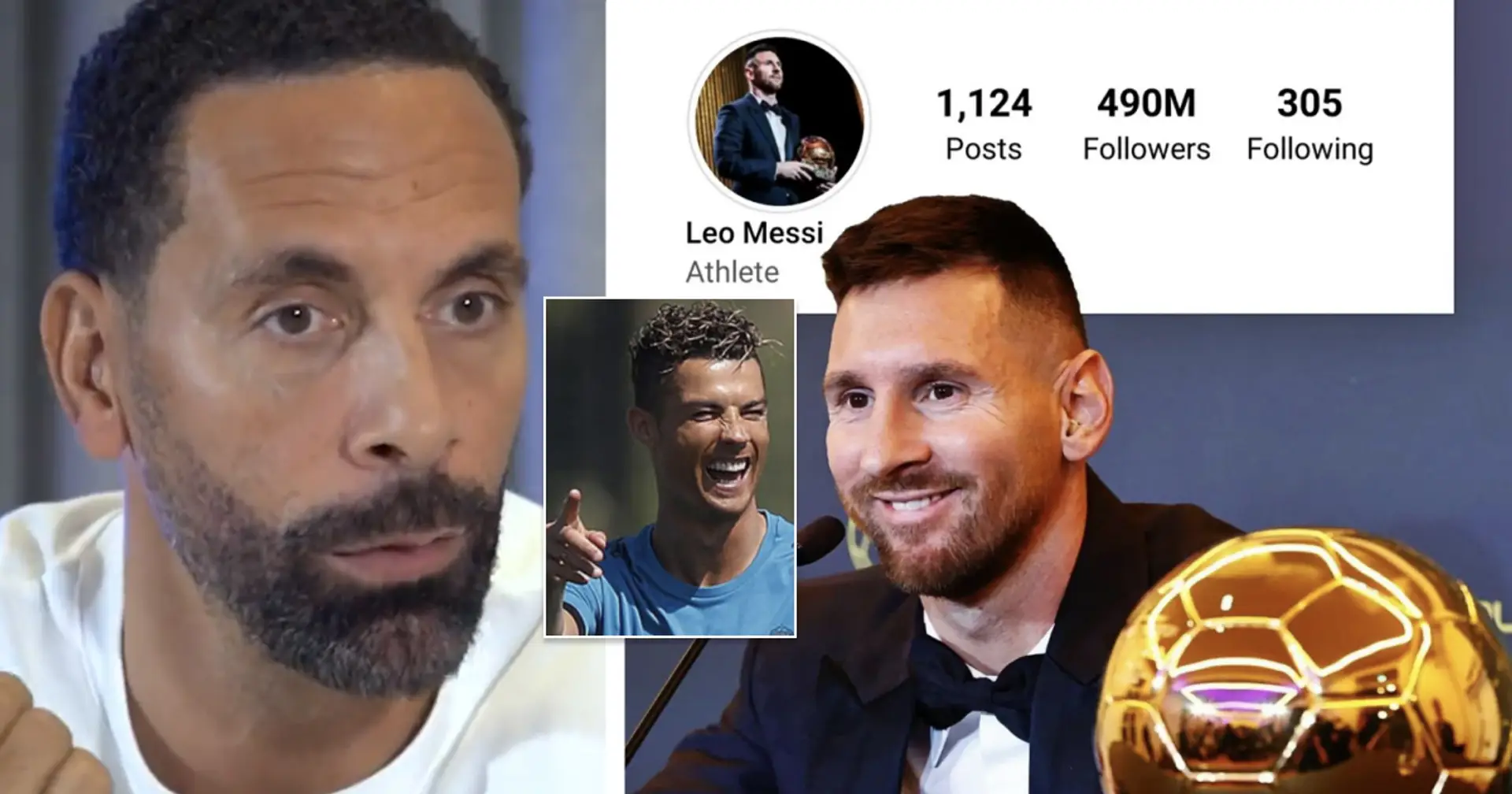 Rio Ferdinand claims Messi unfollowed teammate on Instagram because of Cristiano Ronaldo
