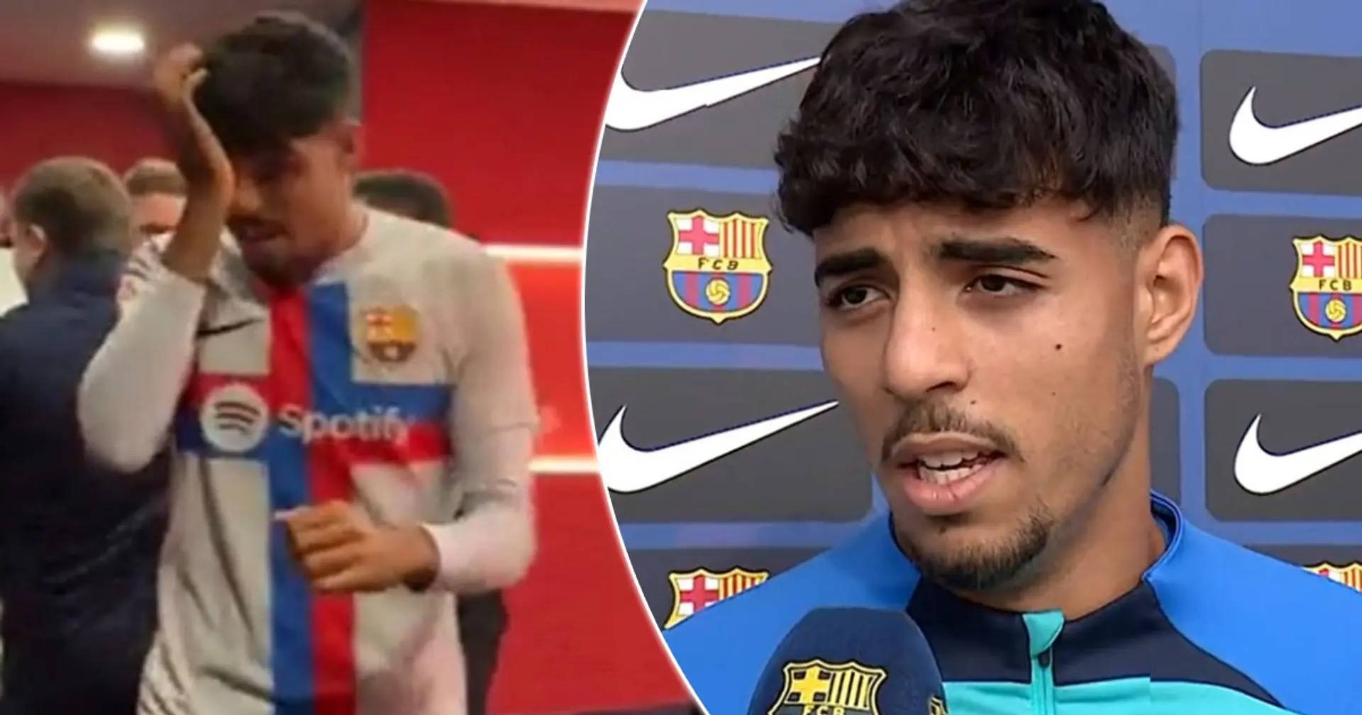 Barca youngster Chadi Riad reflects on his debut: ‘I cried’