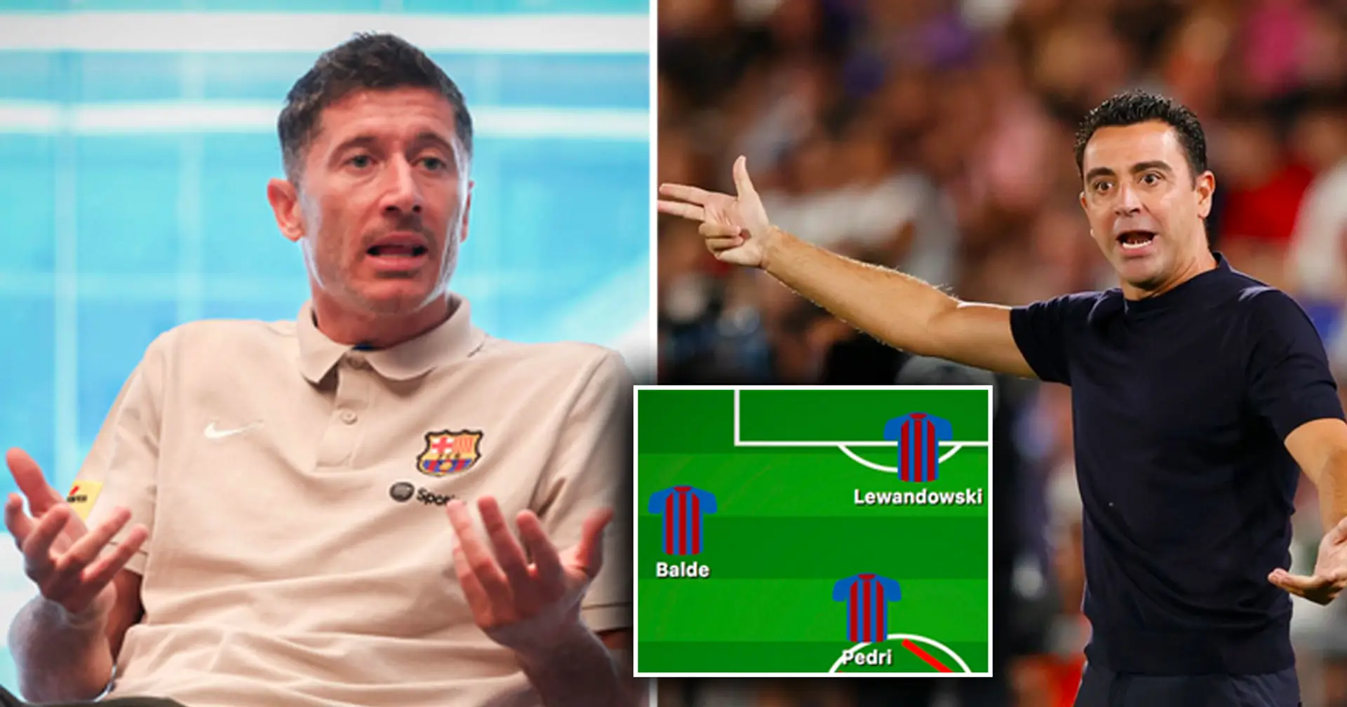 'Sometimes I don't get any support': Lewandowski apparently aims dig at Xavi's four-midfielder formation