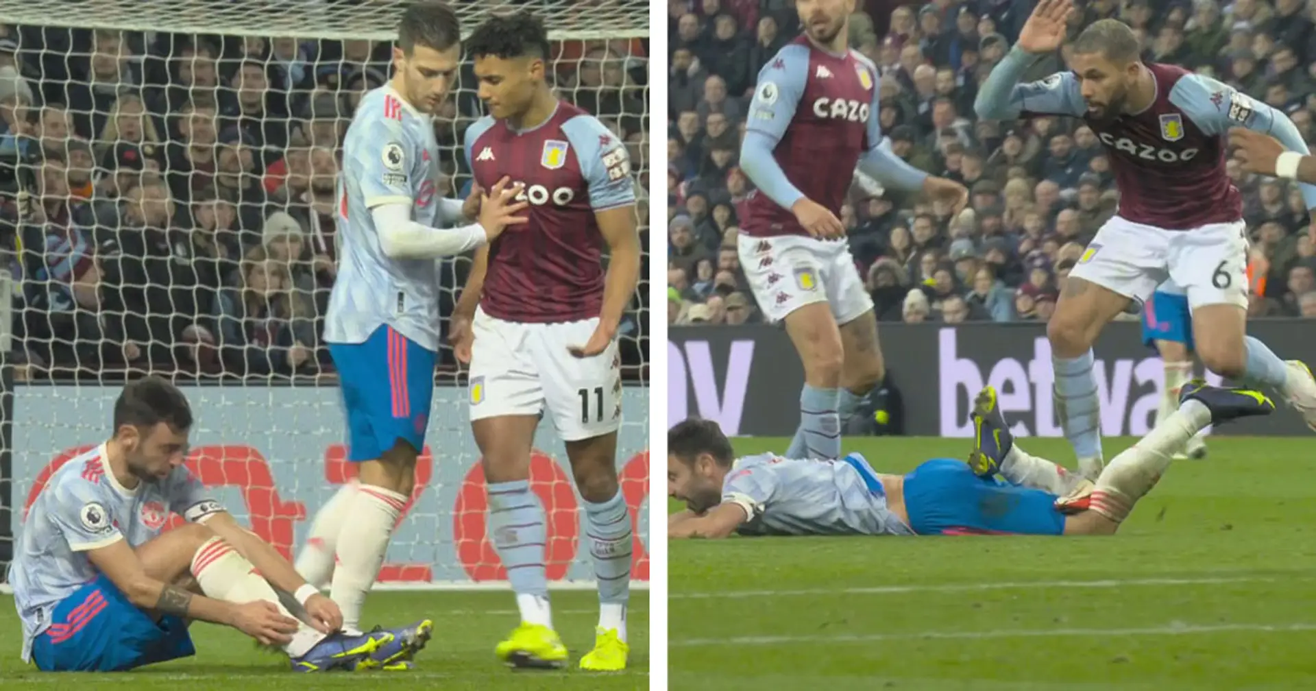 Douglas Luiz's ugly stamp on Bruno & more: 8 episodes you might've missed in Aston Villa draw