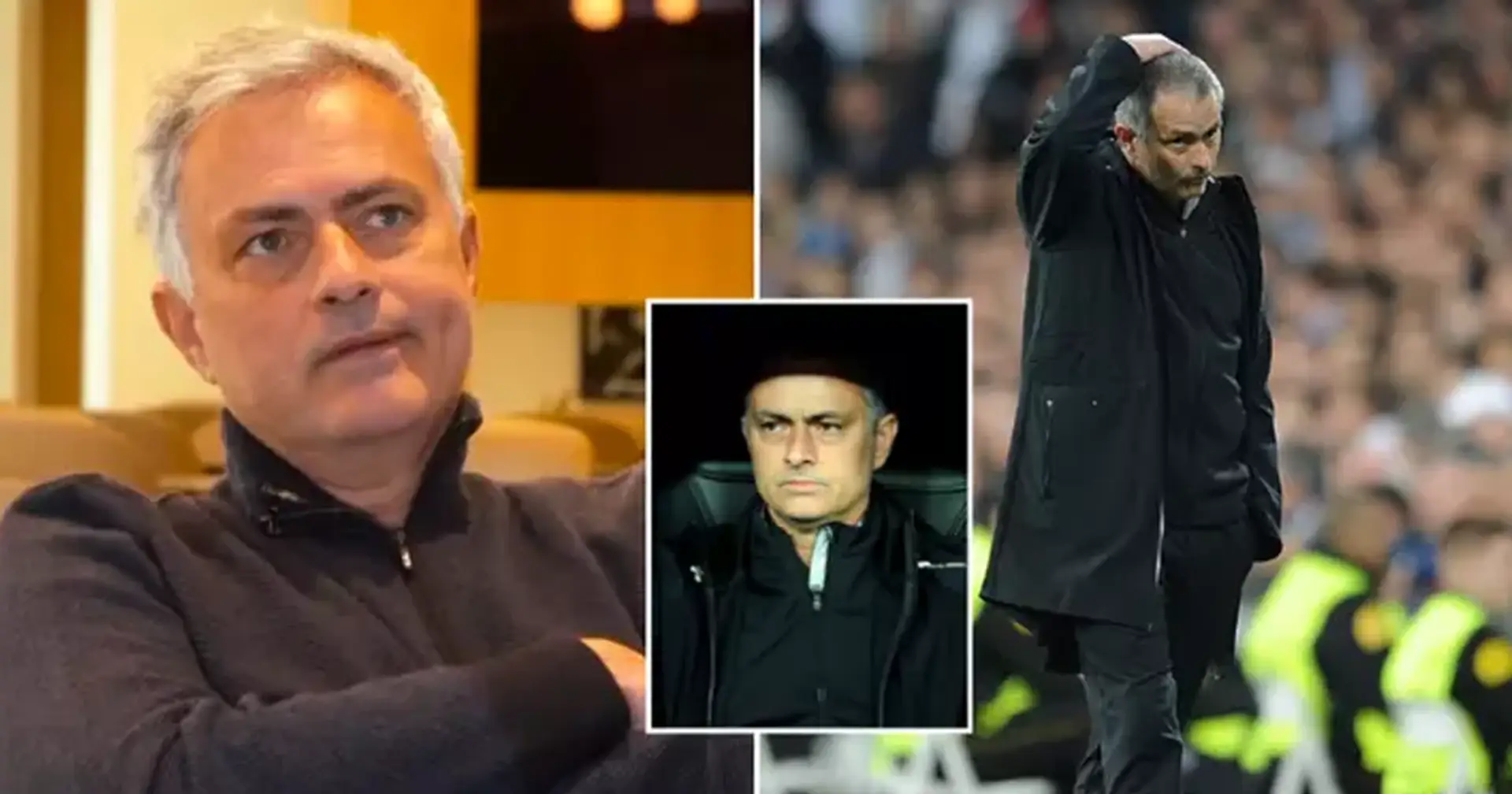 Jose Mourinho spricht über das einzige Mal in seiner Trainerkarriere, als er nach einer Niederlage weinte