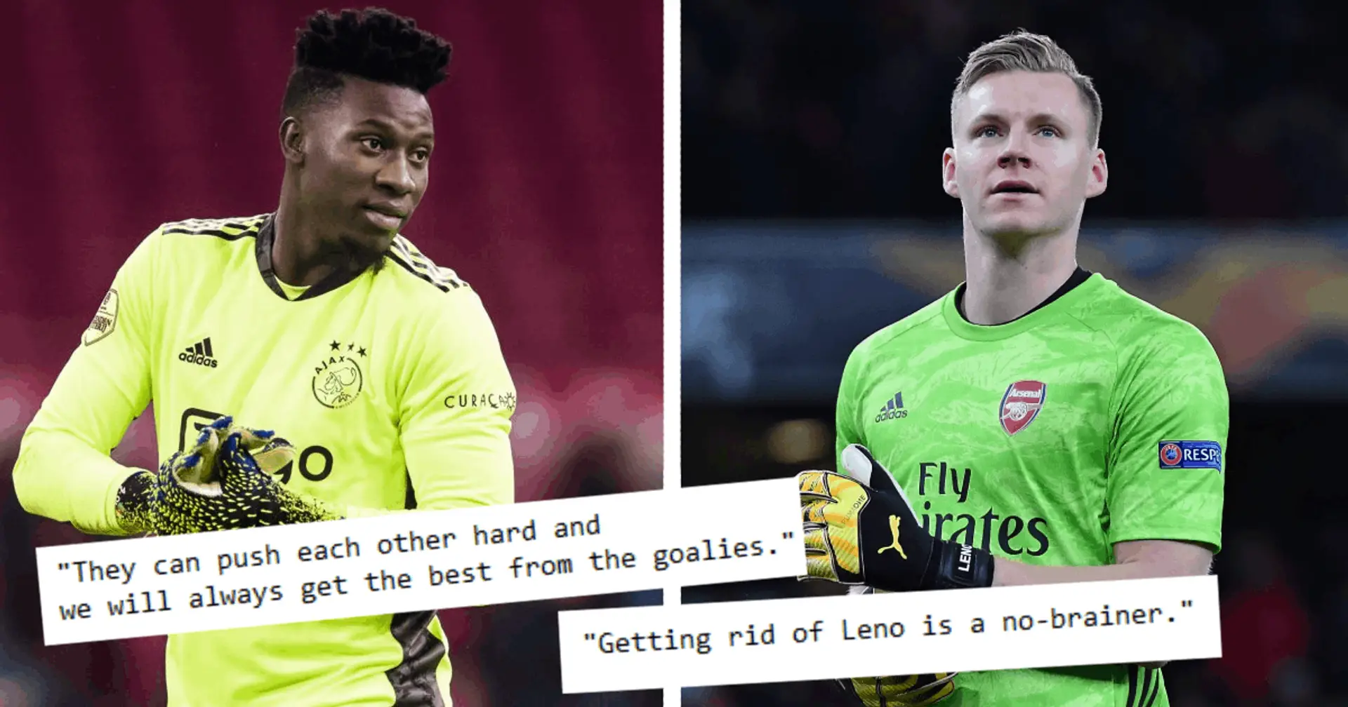 'Leno's heart and spirit are not in England': Tribuna fans debate if Arsenal should sell Bernd if Onana arrives