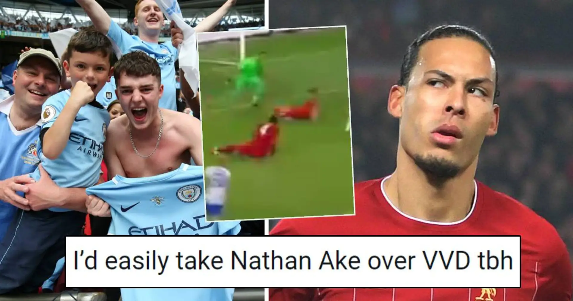 'Hahaha he's washed': Salty Man City fans poke fun at Van Dijk for preseason error on return from injury