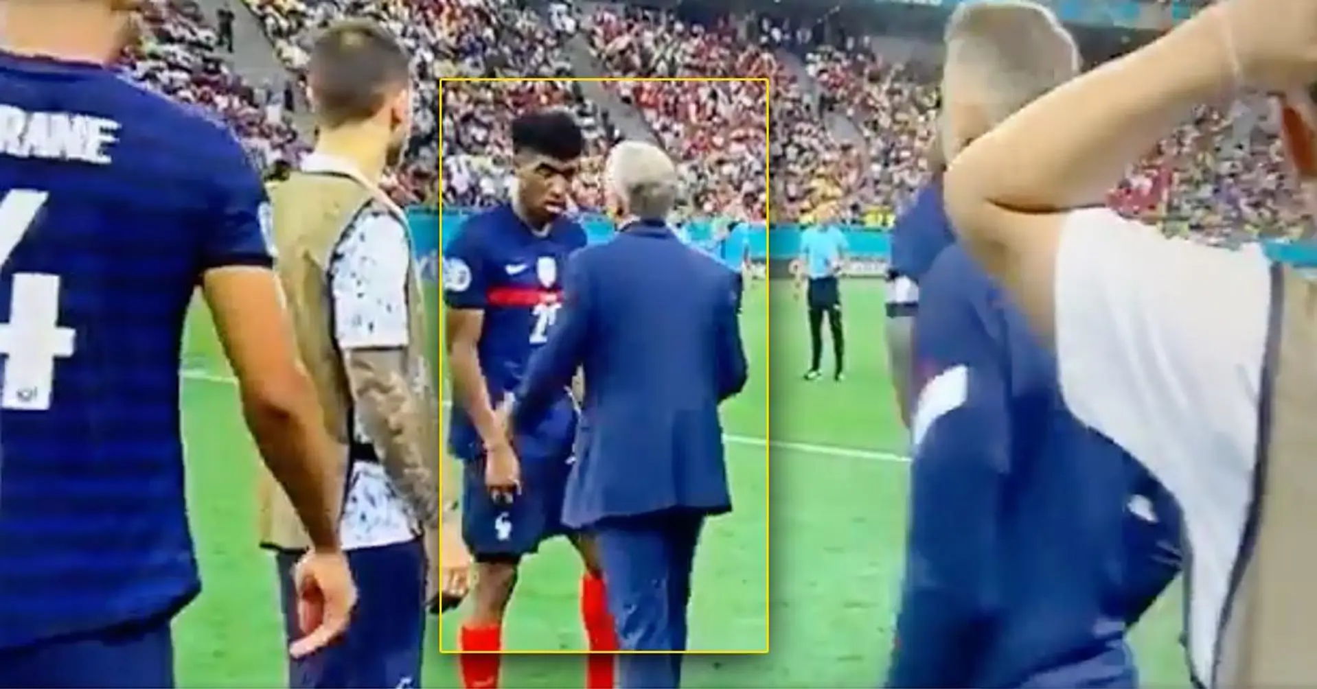 SPIEGAZIONE: Cosa è successo tra Kingsley Coman e Didier Deschamps durante la partita Francia-Svizzera