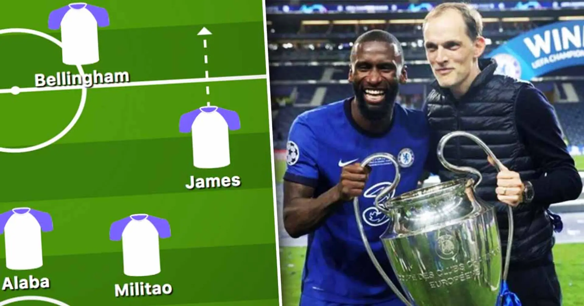 3-4-3, Rudiger's key role: How Real Madrid could line up under Tuchel
