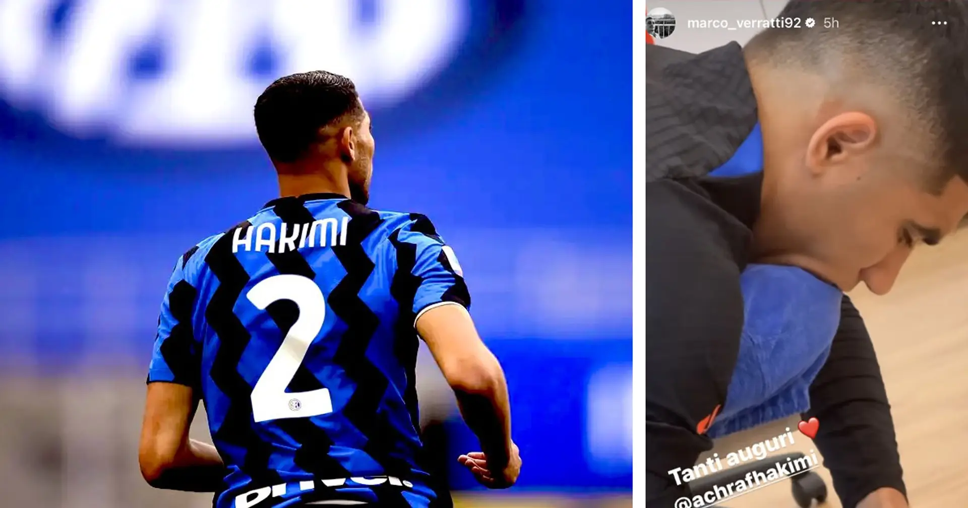 Hakimi ha nostalgia dell'Inter? Verratti pubblica un post social per il compleanno di Achraf, un dettaglio colpisce i tifosi