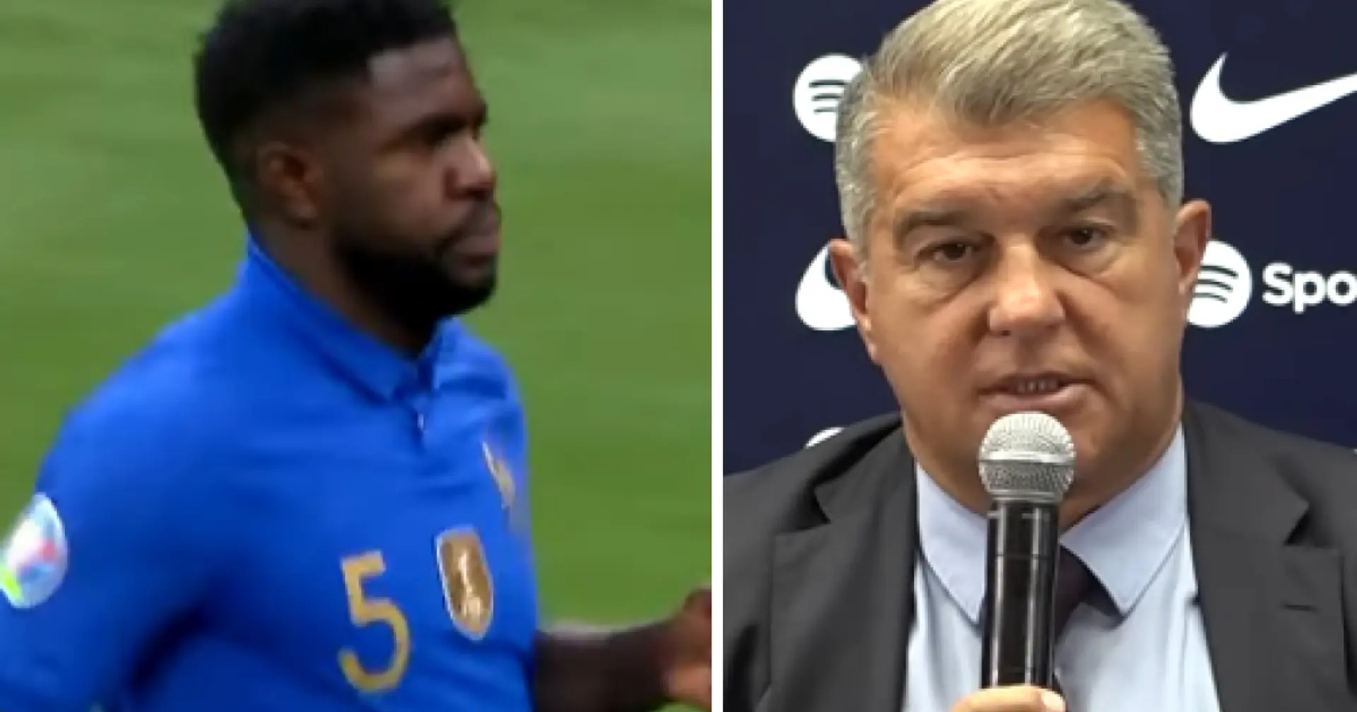 Unnamed club asks to sign Samuel Umtiti on trial -- Barca's response revealed