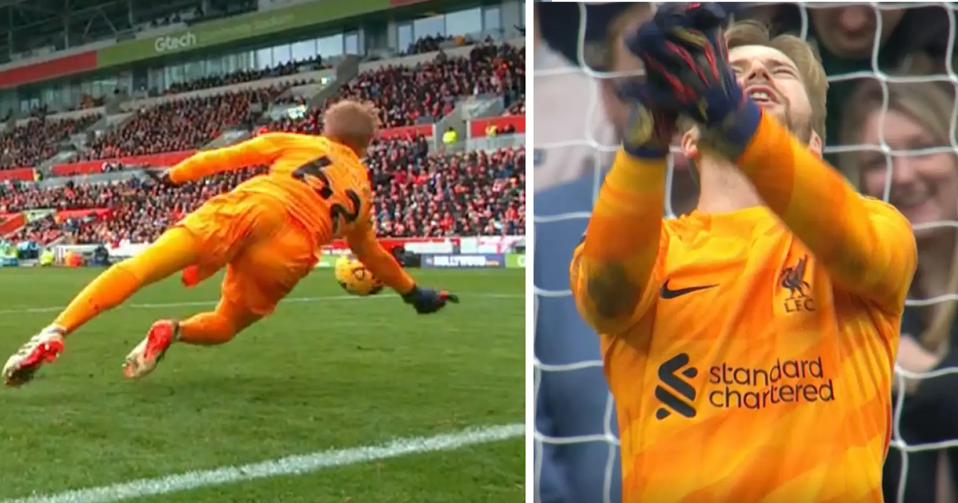 'After this consider me a Kelleher fan': Fans praise Liverpool keeper despite conceding a goal 