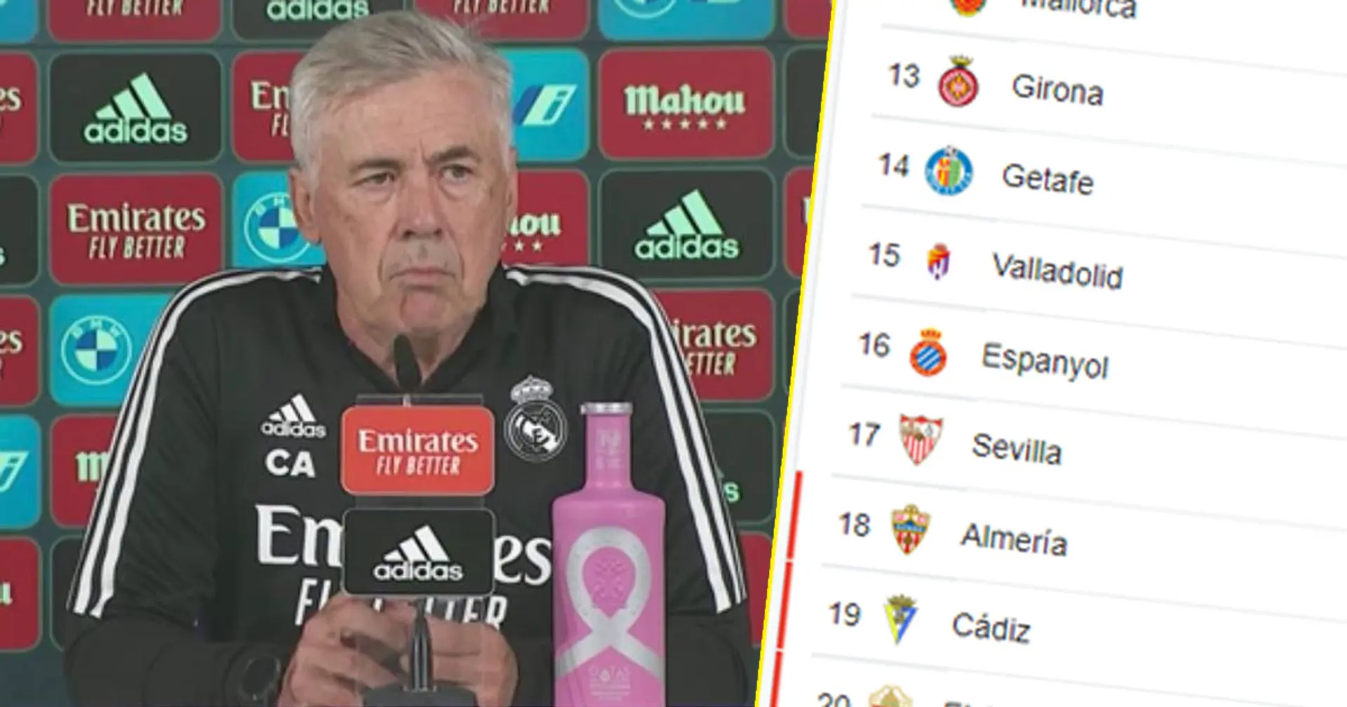 Another key player to be rested v Getafe - Ancelotti praises potential replacement in meantime