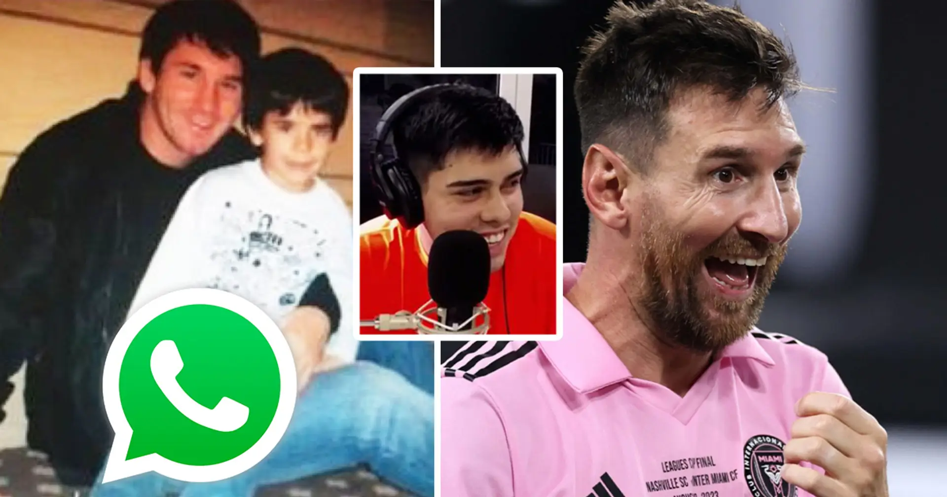 Messi's nephew reveals his WhatsApp profile picture - and It’s such a classic Messi thing