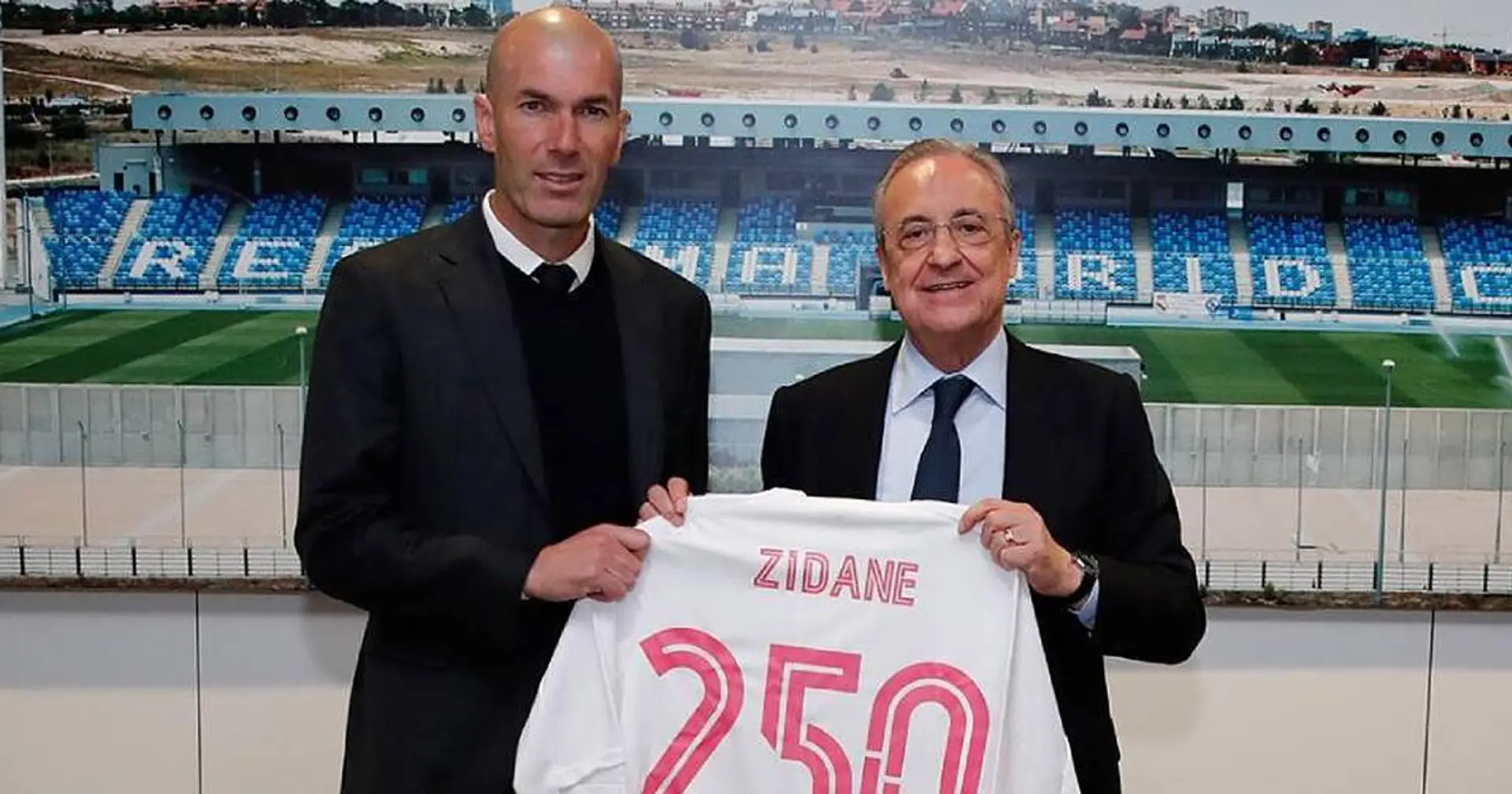 Zidane fait sa 250e apparition en tant qu'entraineur du Real Madrid