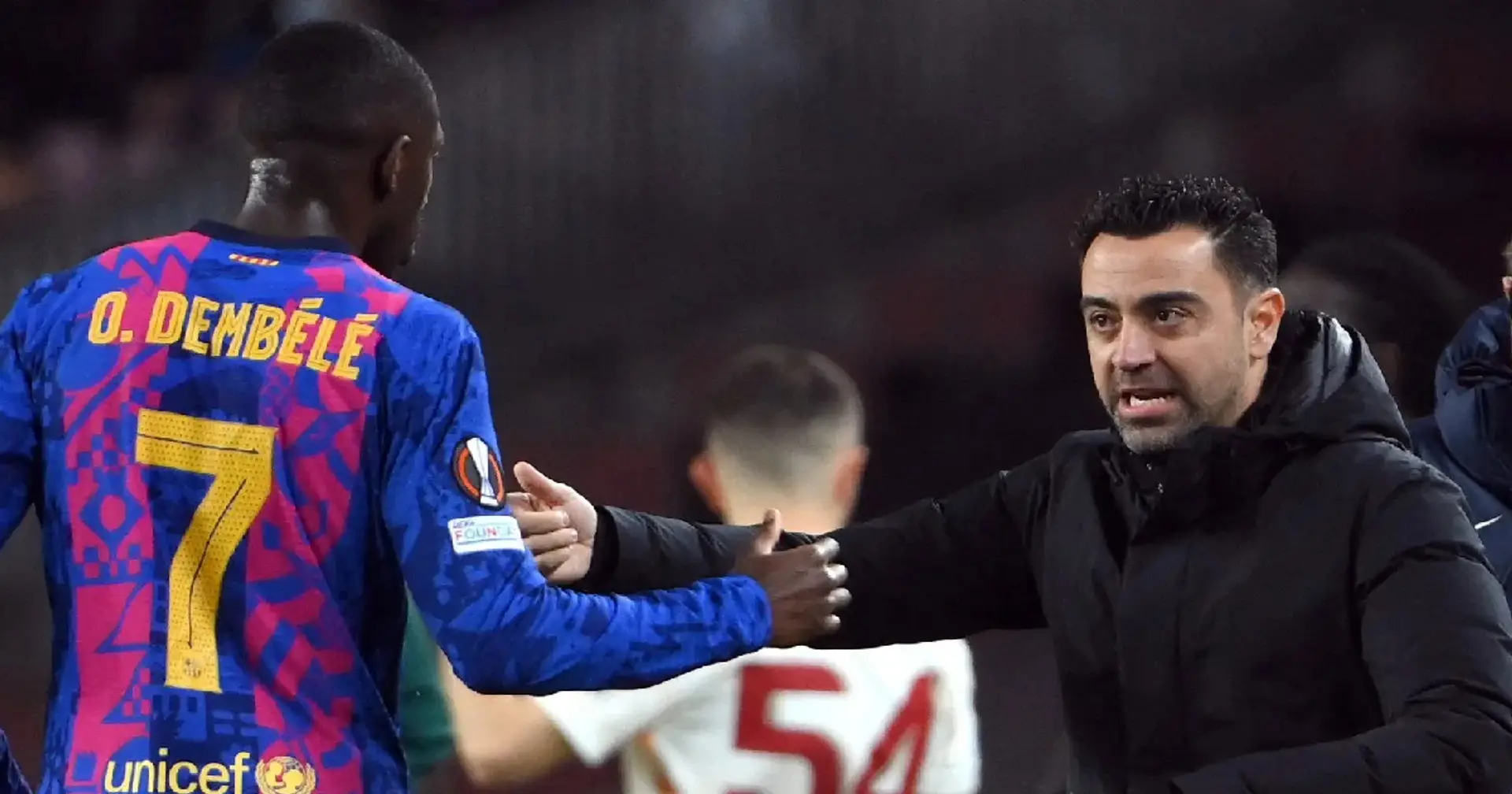 Revealed: what Xavi angrily said to Barca players at half-time against Galatasaray