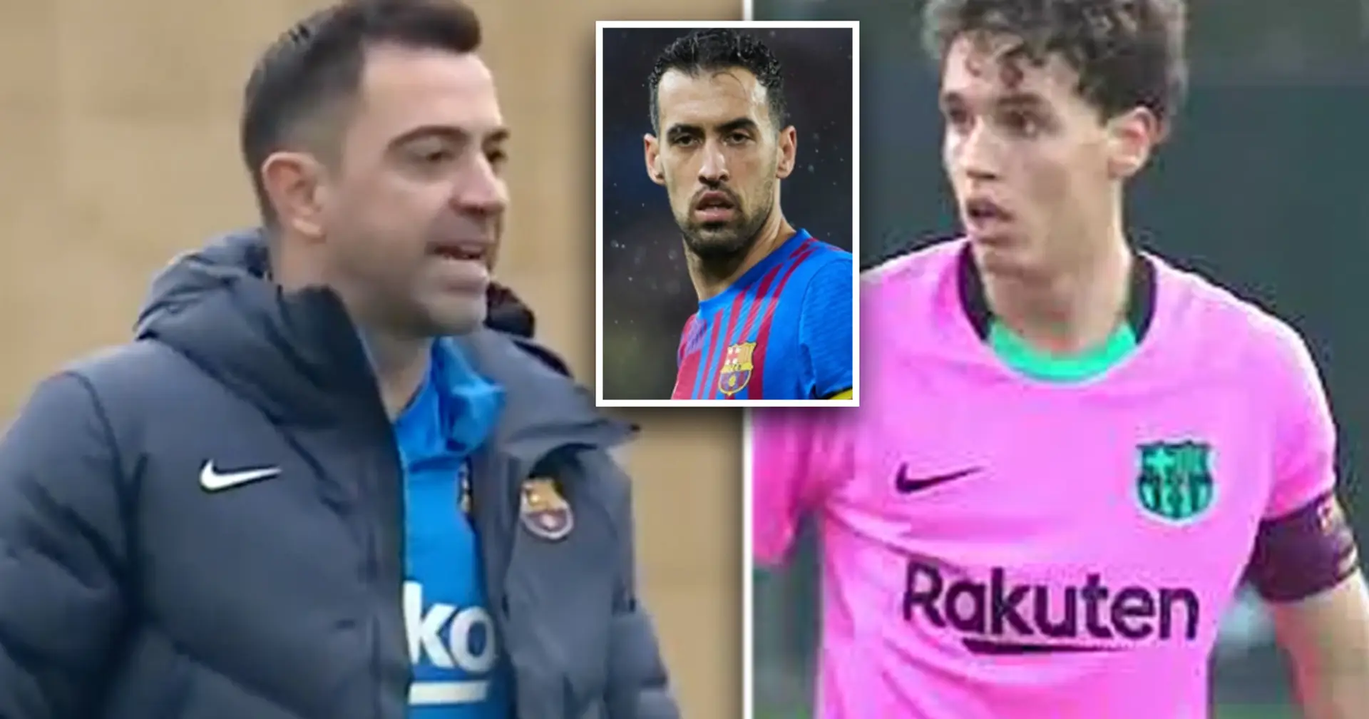 Xavi calls up 2 Barca B players amid lack of midfielders, one of them tipped to be 'new Busquets'