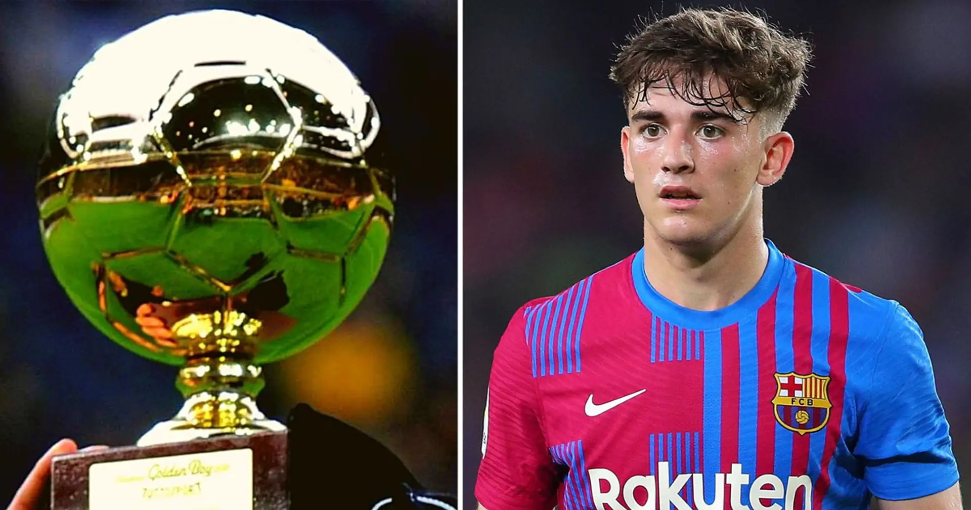 Golden Boy Award to be decided between Gavi and Real Madrid youngster
