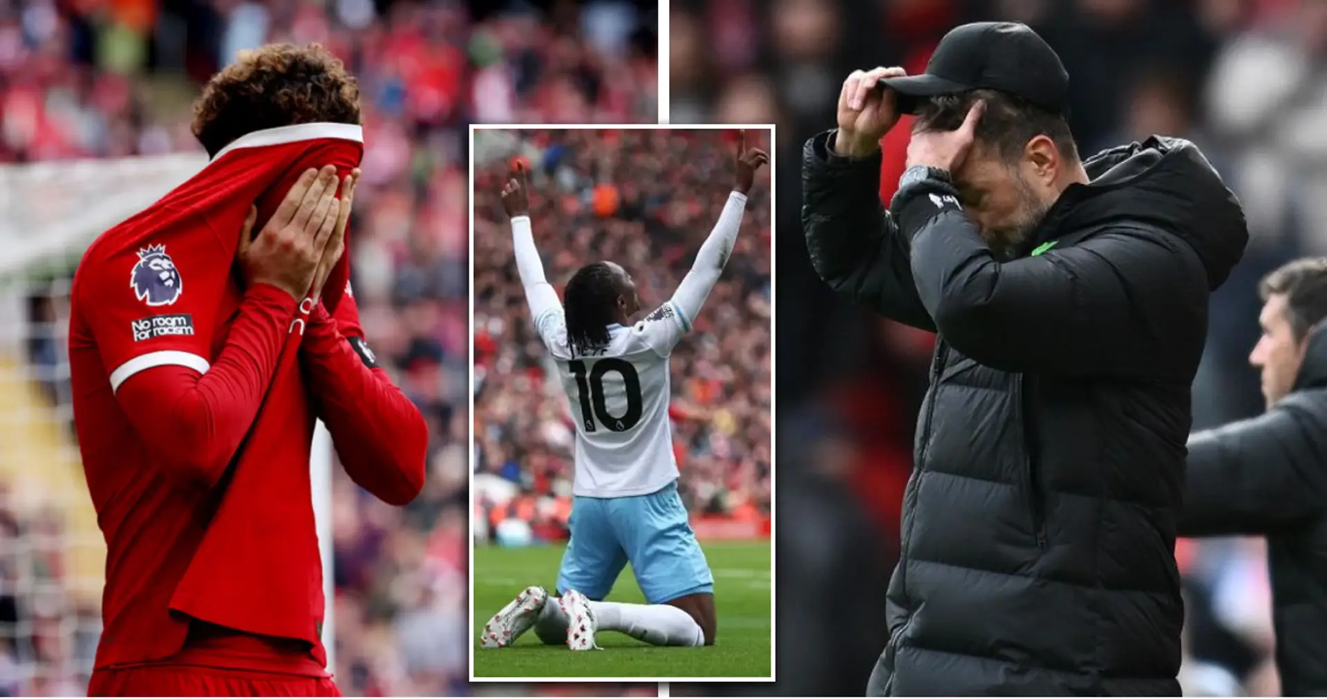 'My an*s is exhausted from clenching so hard': Crystal Palace fans react to ruining Liverpool's another title charge
