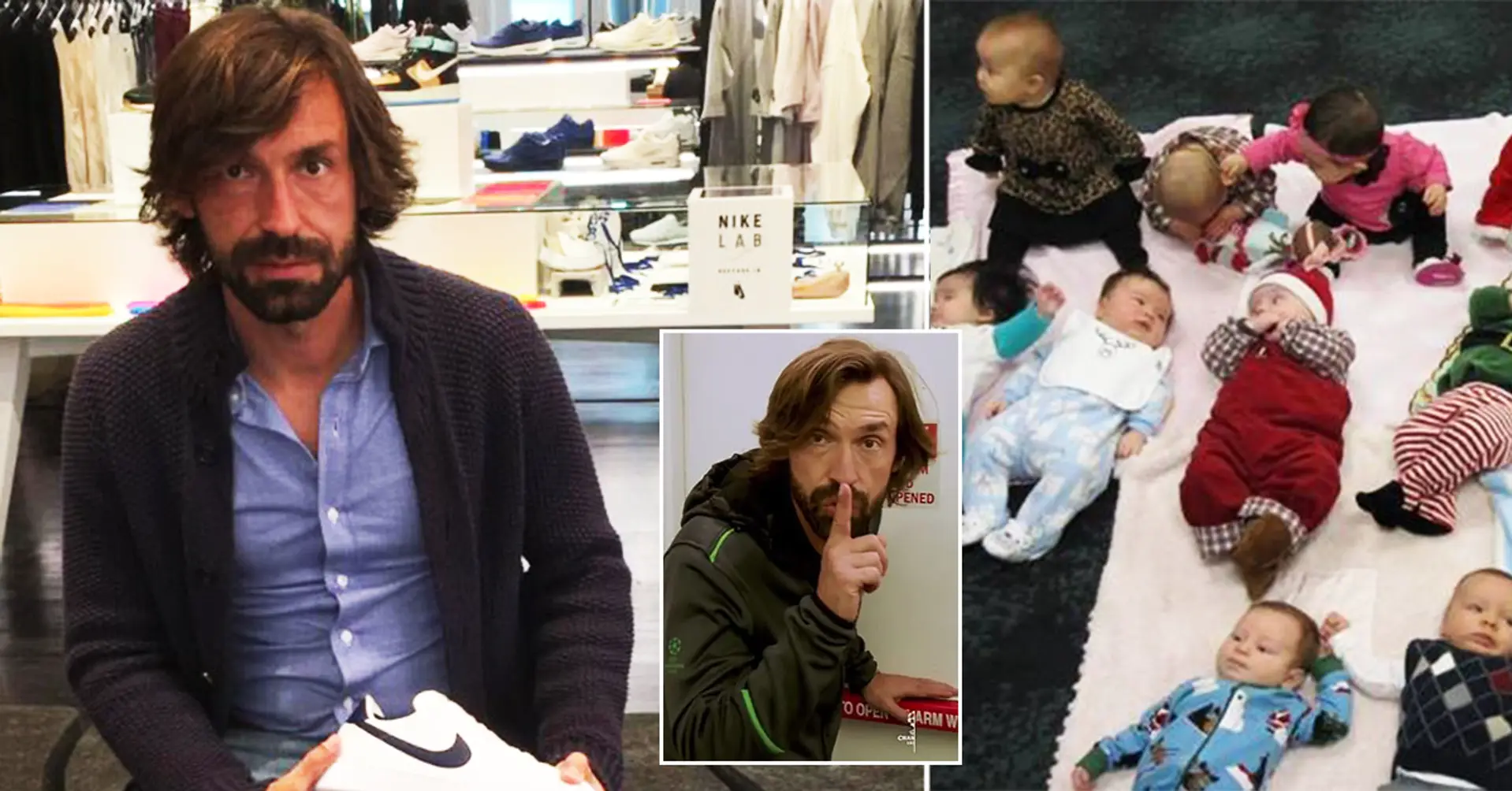 Fan who promised Andrea Pirlo to name his son after him officially announce that 'Little Pirlo' was born