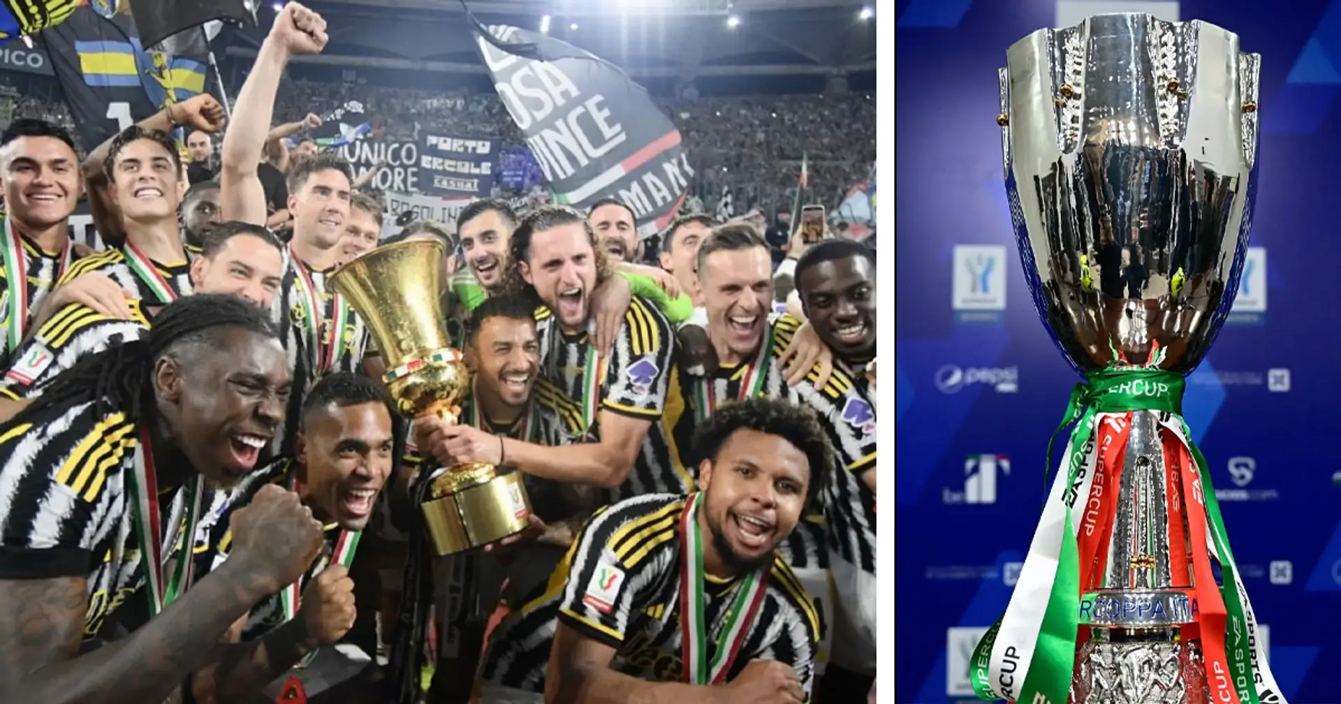 UFFICIALE | Svelato l'avversario della Juventus in Supercoppa dopo il trionfo in Coppa Italia