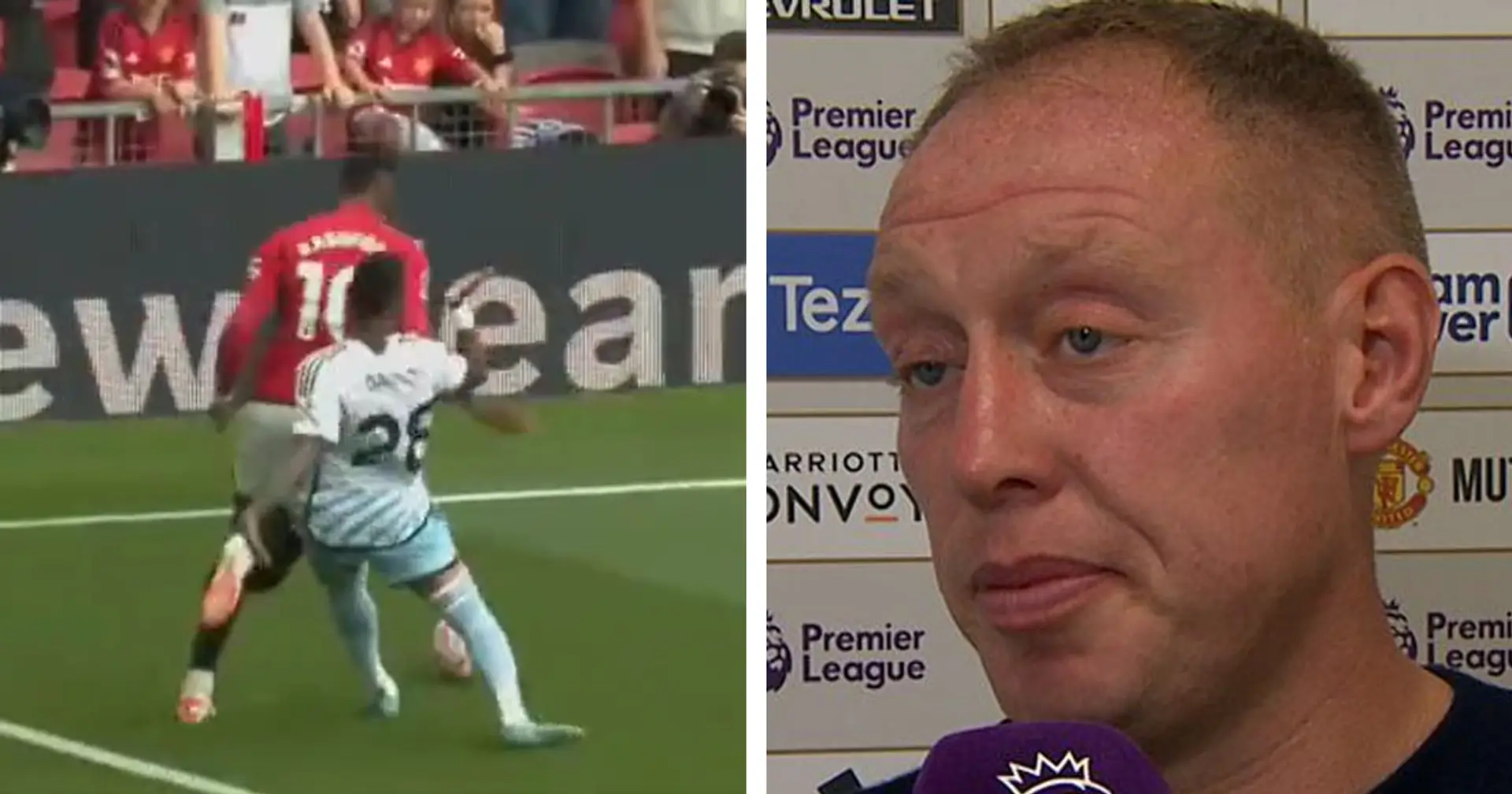 'Will bite my tongue': Nottingham Forest manager Cooper unimpressed with Man United penalty decision