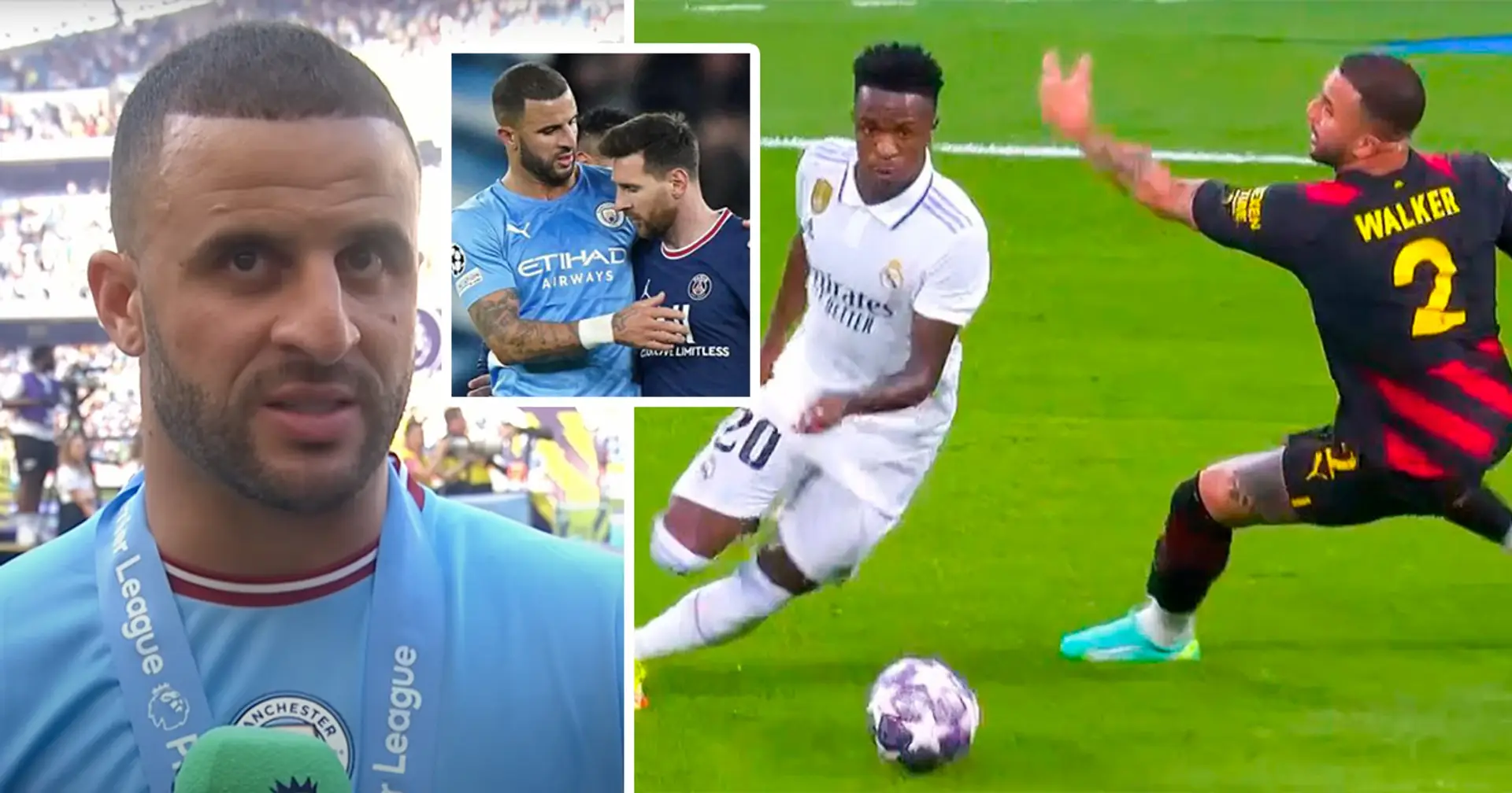 Kyle Walker names his four toughest opponents - didn't mention Messi and Ronaldo