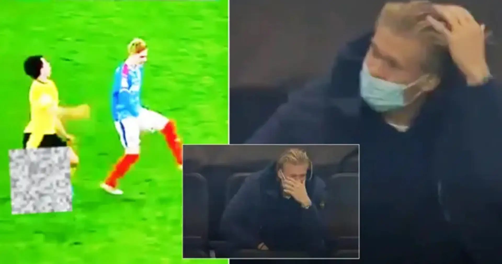 Erling Haaland se fue en estado de shock después de ver la horrible lesión de su compañero de equipo del Dortmund