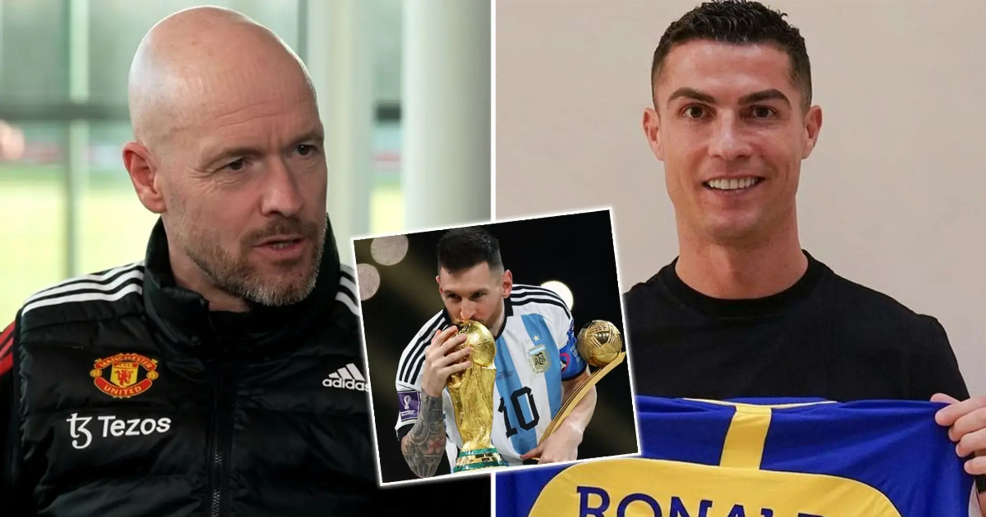 'There's only one Messi': Ten Hag may have taken a dig at Ronaldo in latest interview
