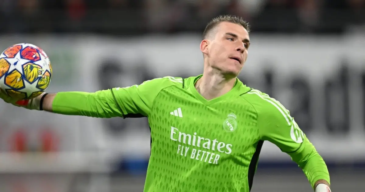 Andriy Lunin anointed Real Madrid's starting goalkeeper for Copa del ...