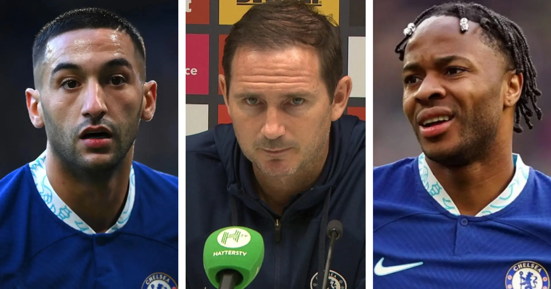 Sterling and Ziyech apparently booed by Chelsea fans in Bournemouth game, Lampard reacts