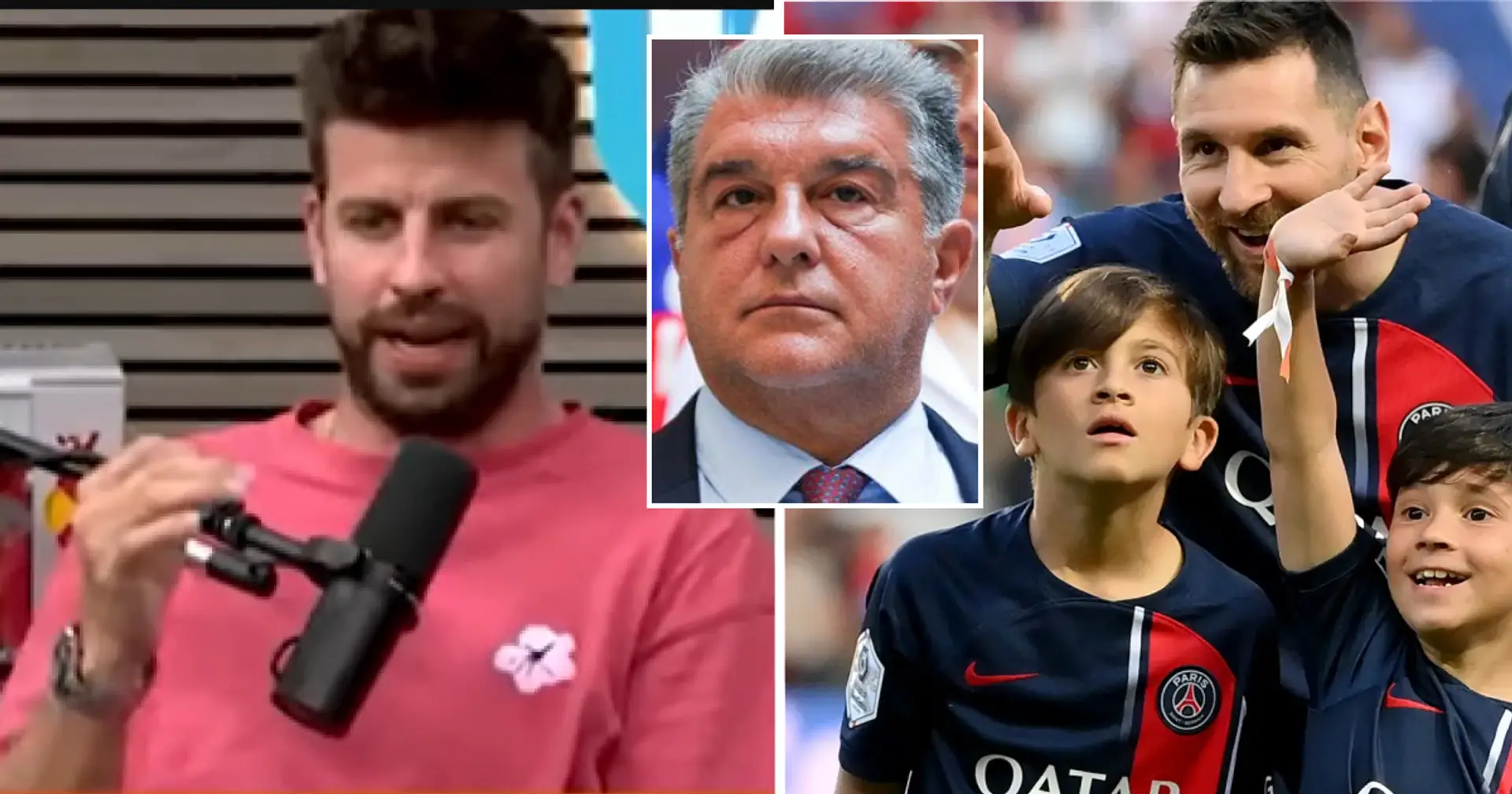 "Wer muss noch gehen?": Pique unzufrieden mit Barça wegen Messi