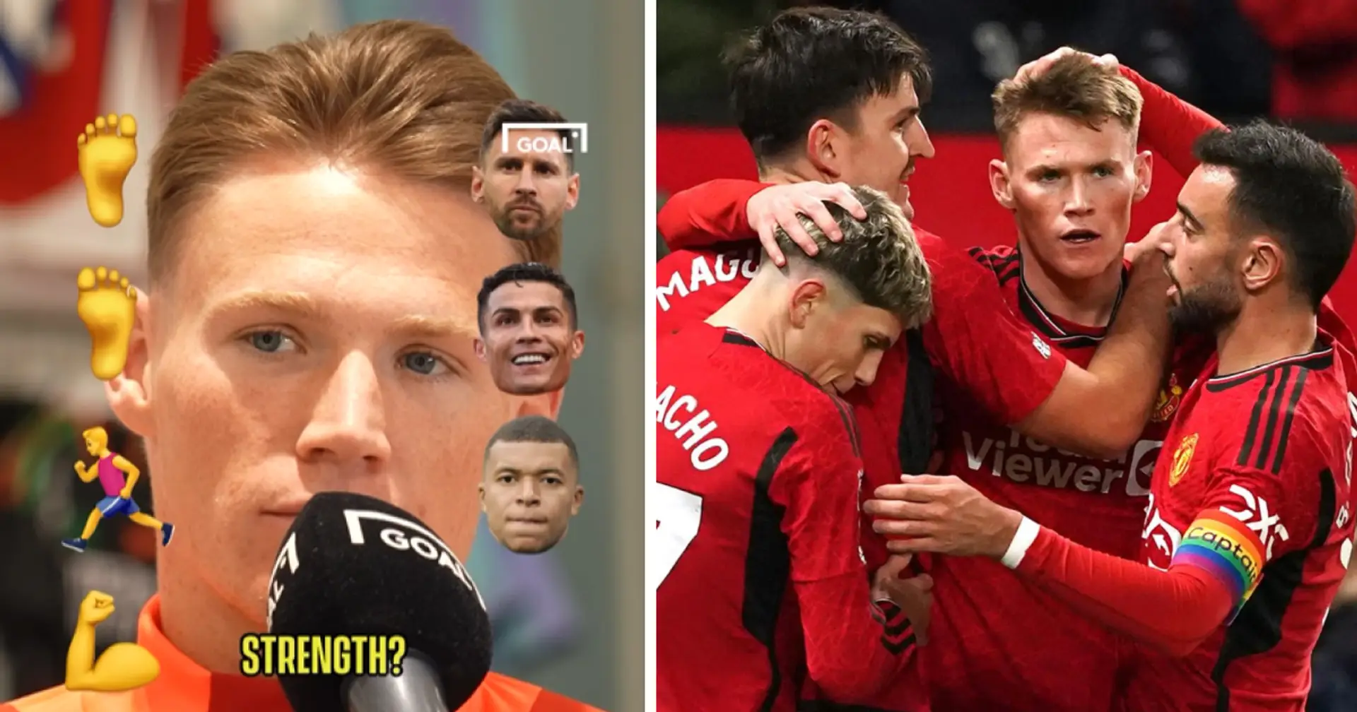 McTominay names former Manchester United player as strongest in the world