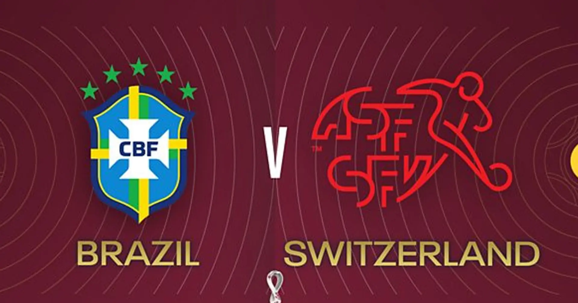 Brazil vs Switzerland: Official team lineups for the World Cup clash revealed