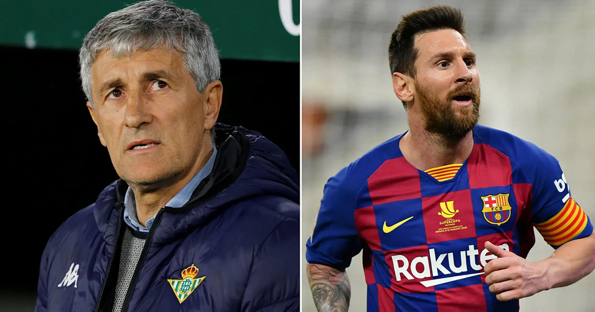 Ehrliches Interview mit Quique Setién über Barcelona und Lionel Messi: "Messi? Es gibt Spieler, die das Verhalten des Trainers einfach nicht akzeptieren"
