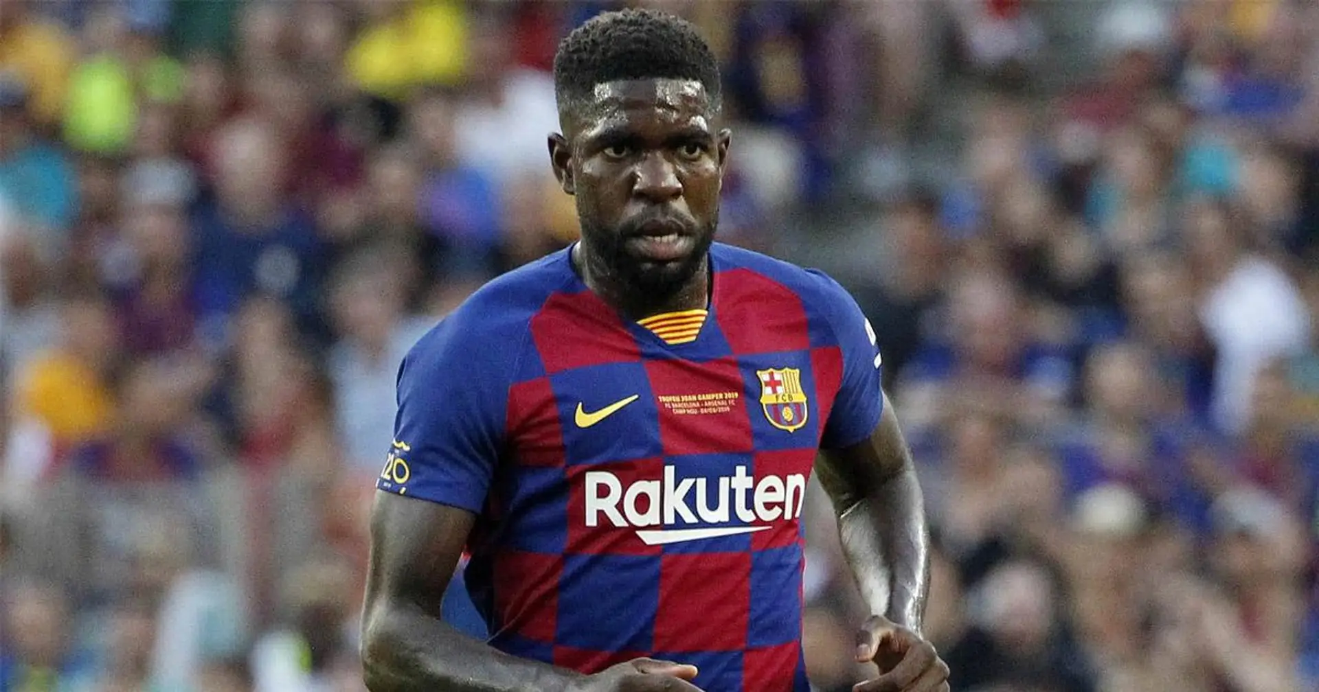 Arsenal no longer in Umtiti race as they 'cannot pay' his £6.9m salary