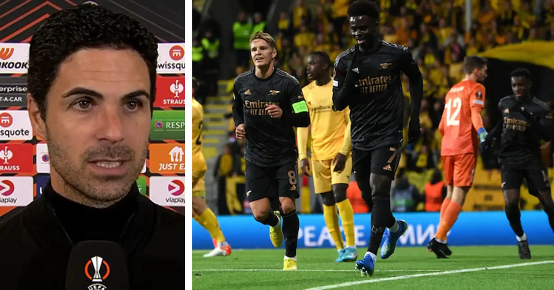 'There's a lot of things we could've done better': Arteta gives thoughts on narrow Bodo/Glimt win