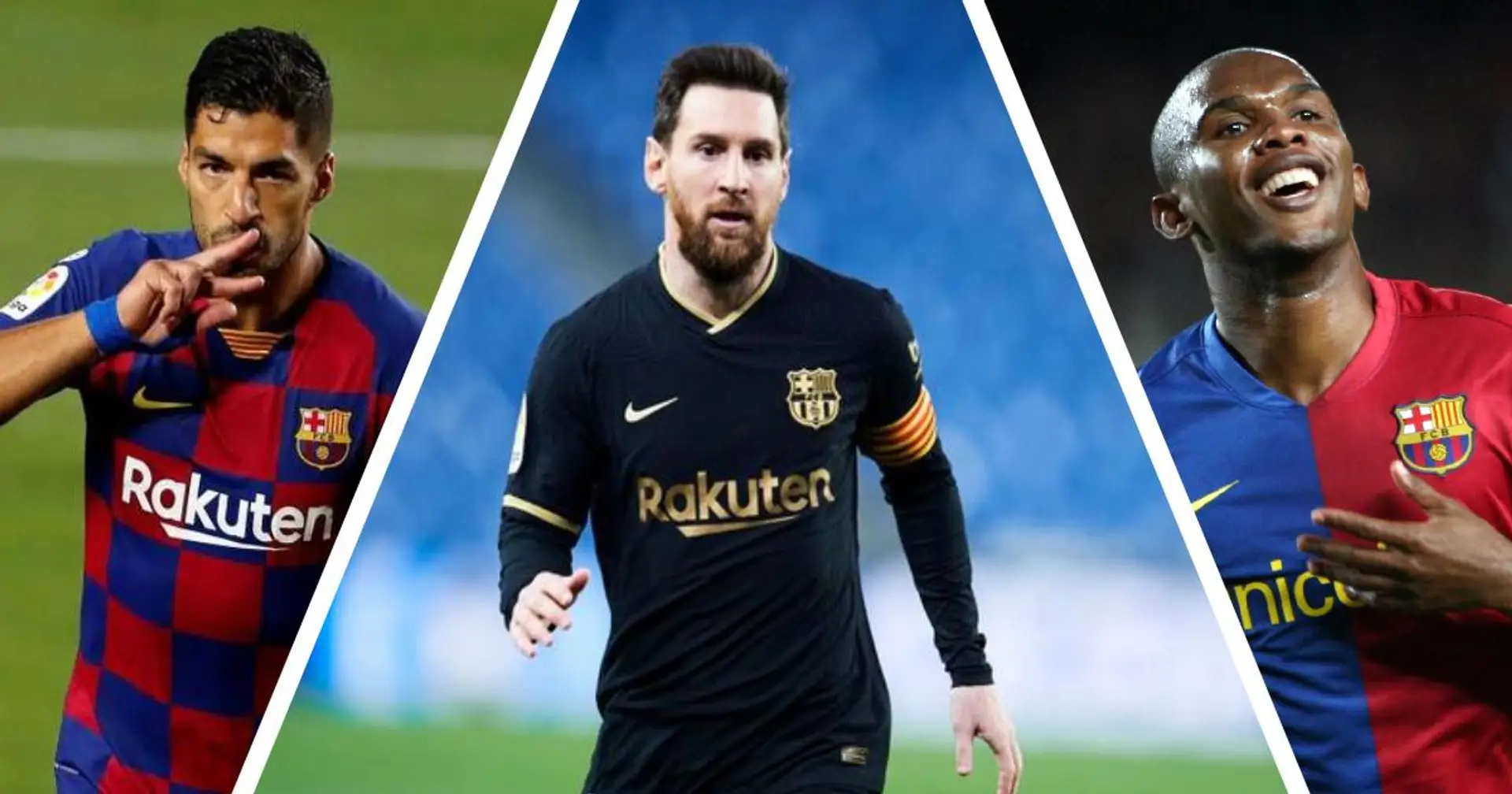Messi supera a Suárez y Eto'o: ¿Quién ha participado en más goles en la historia del Barça?
