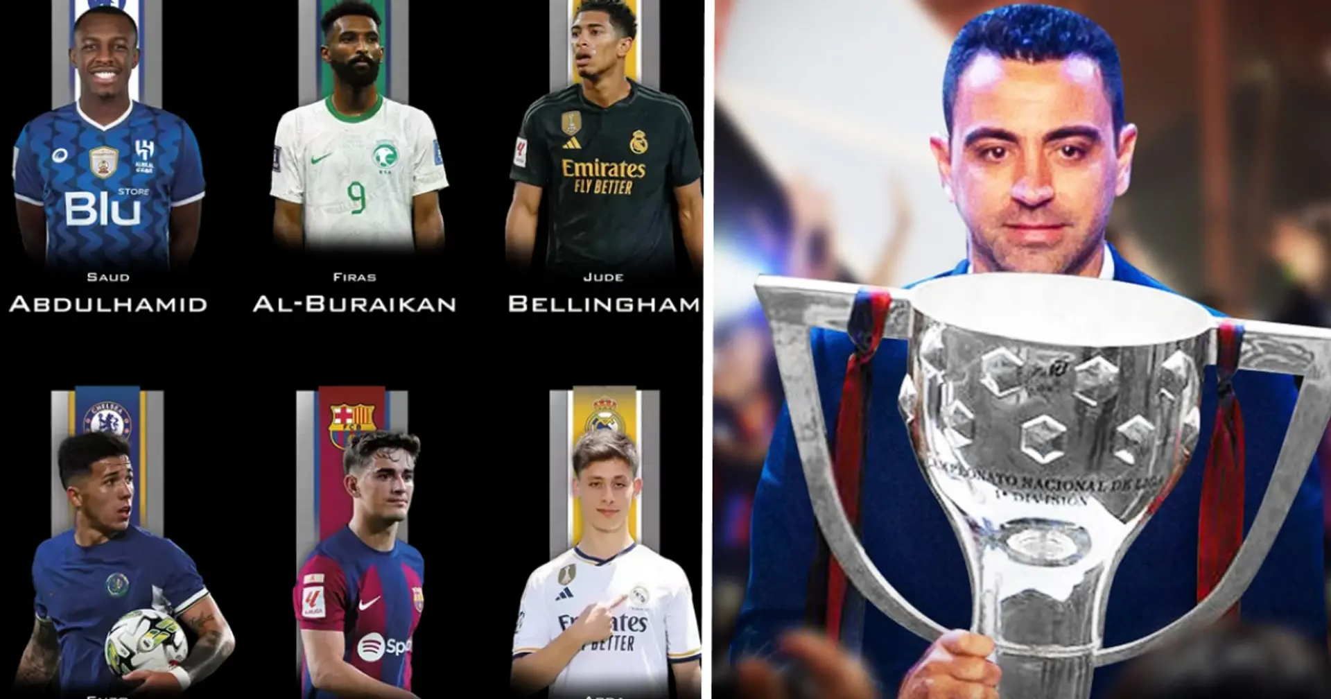 Xavi, Gavi et 2 autres stars du Barça nominés aux Globe Soccer Awards