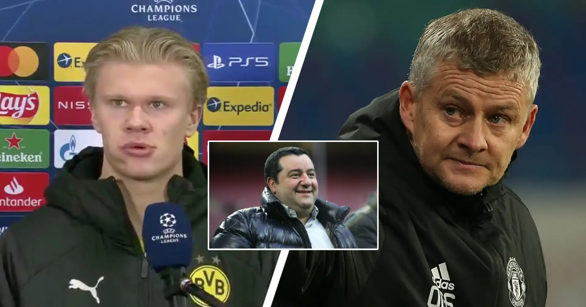 Raiola names Haaland's 'transfer demands' & 3 more unpublished Man United stories that might interest you