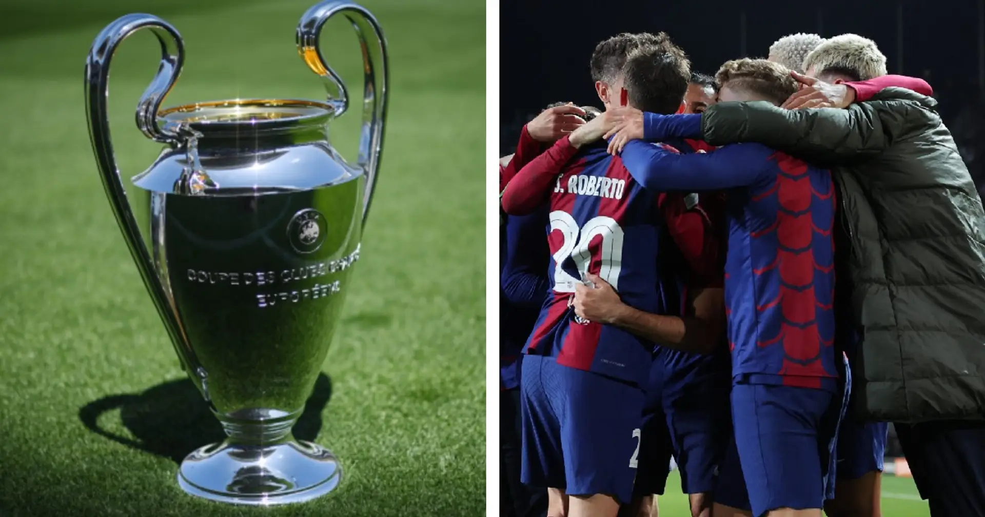 How much will Barca earn from qualifying for UCL semi-final? 