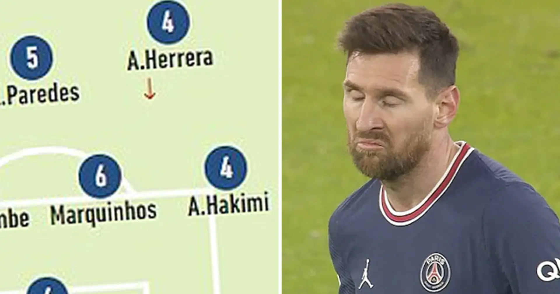 'Hit or miss': Messi named among worst PSG players in Man City clash