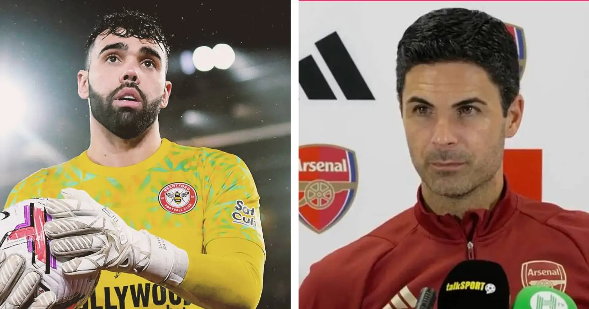 Mikel Arteta refuses to confirm if Arsenal are signing David Raya permanently