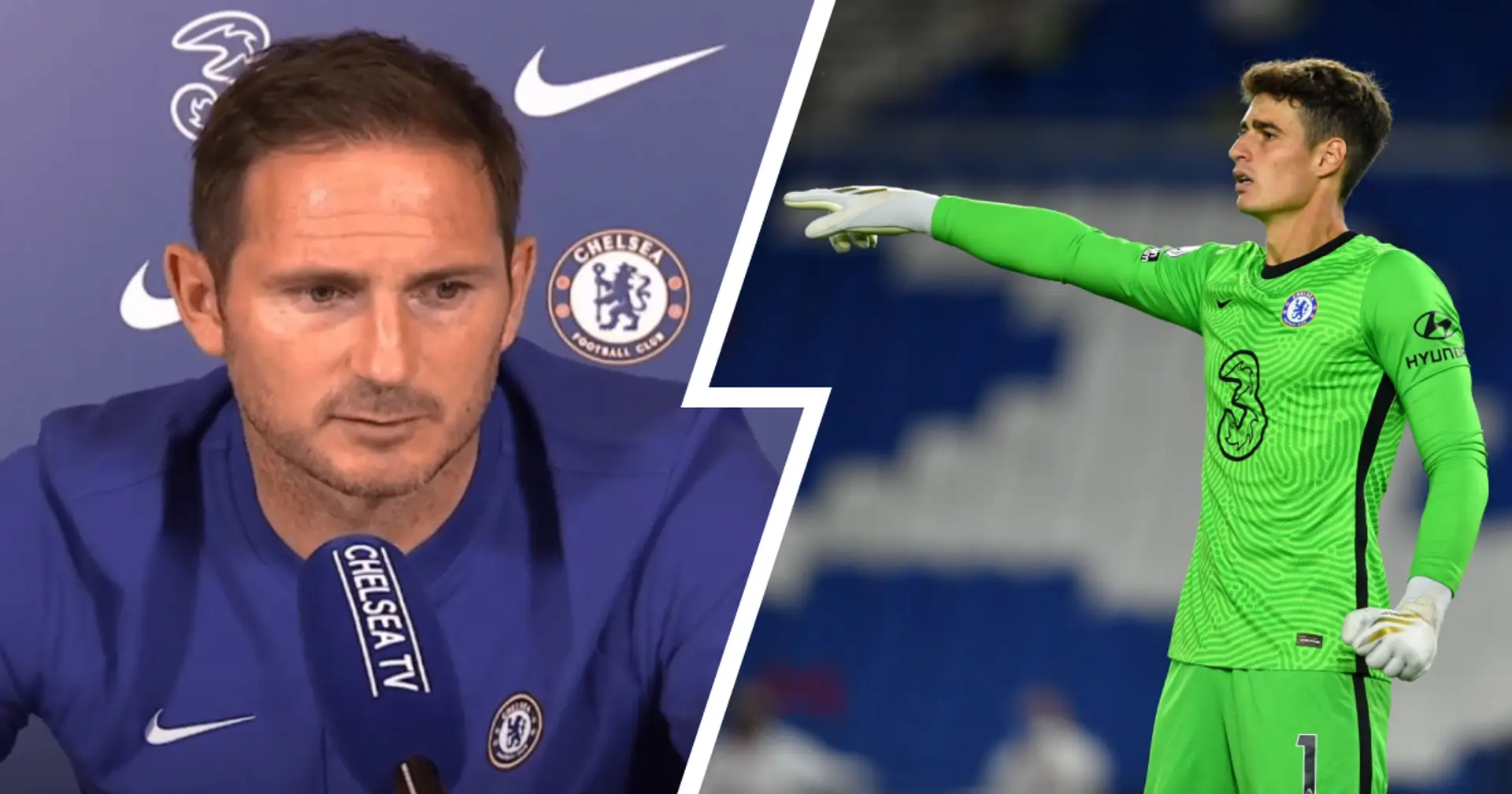 Frank Lampard: 'I am happy with Kepa, I saw confidence in him'