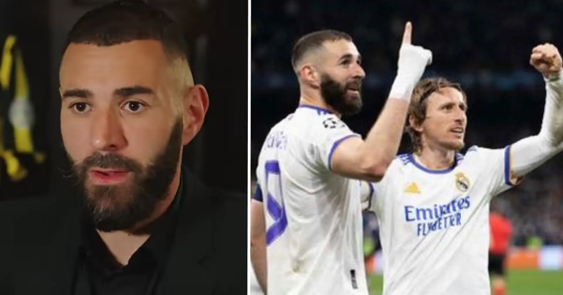 Benzema sends message to Luka Modric on special occasion