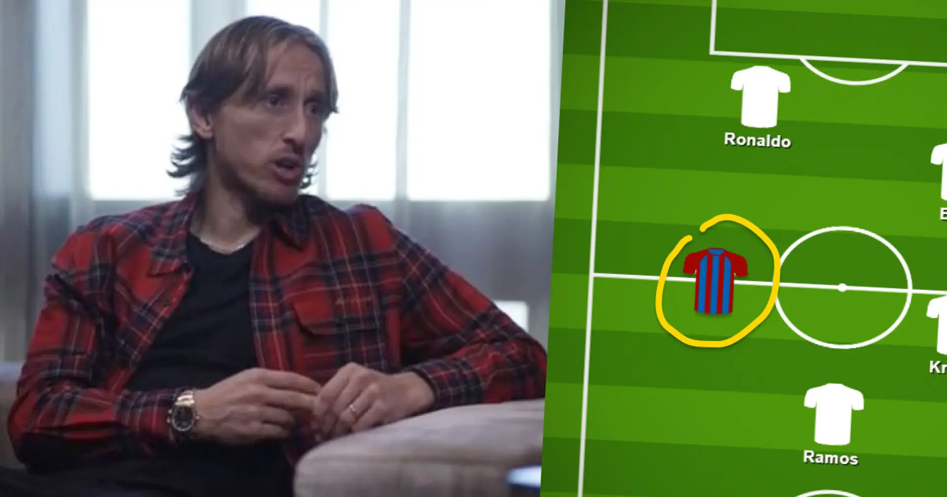 Modric names one Blaugrana in his 5-a-side team — Barca fans used to criticise this player a lot