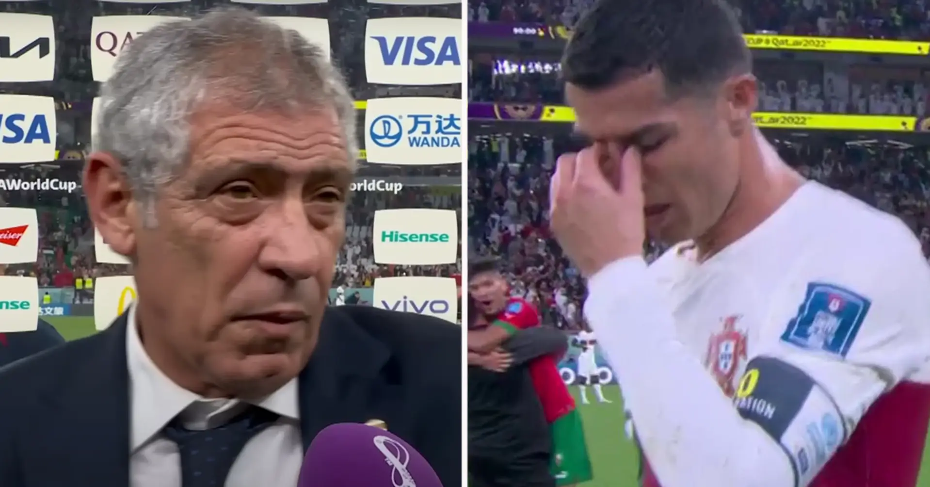 Portugals Trainer über Ronaldo, der bei den WM-Playoffs auf der Bank saß: "Ich bedauere nichts. Ich würde nichts ändern"