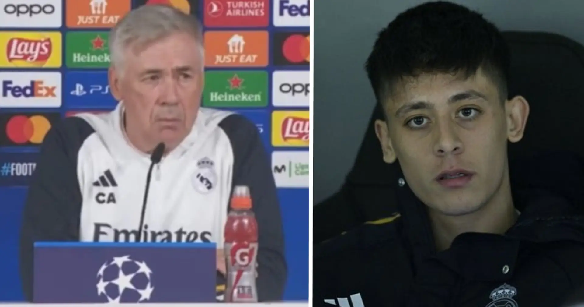 Ancelotti explique pourquoi Güler n'a pas joué contre Braga alors que Madrid menait 3-0