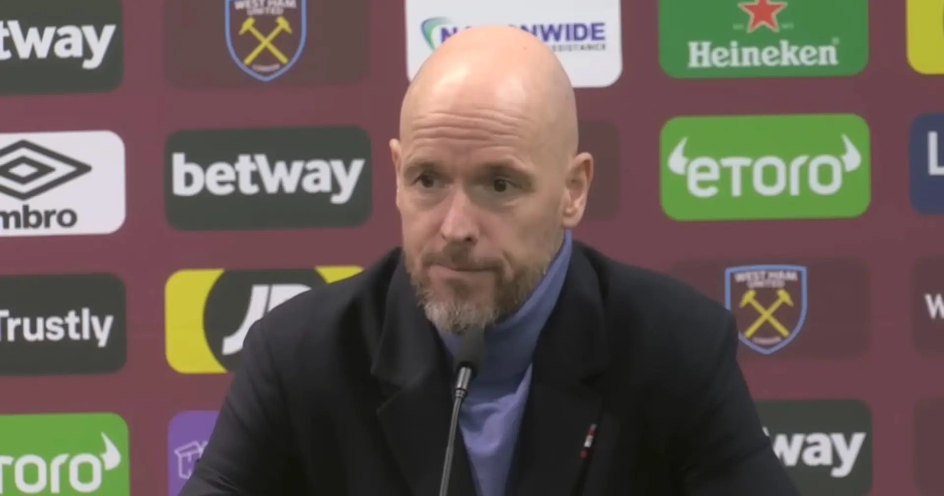 'We have players who can do it': Erik ten Hag confident Man United will survive ongoing crisis