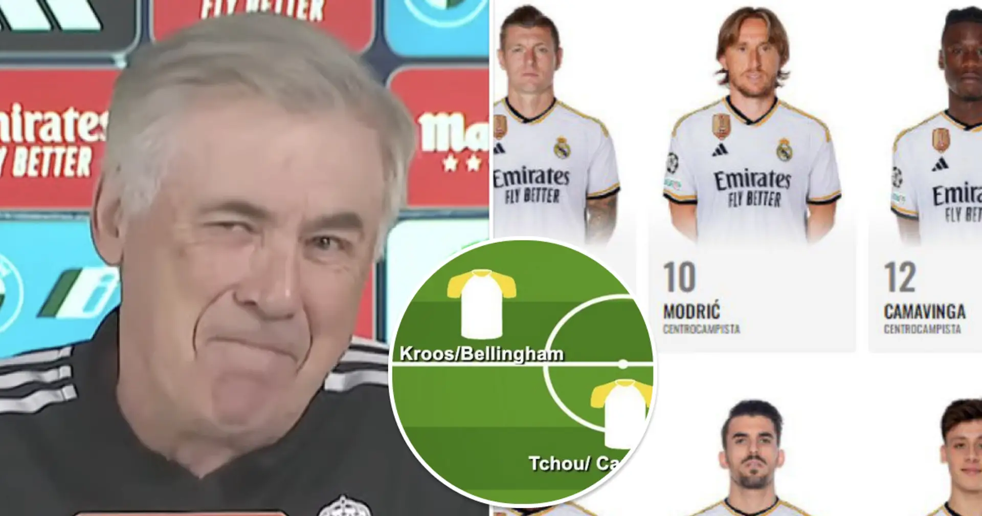 Real Madrid's crazy squad depth in midfield shown 
