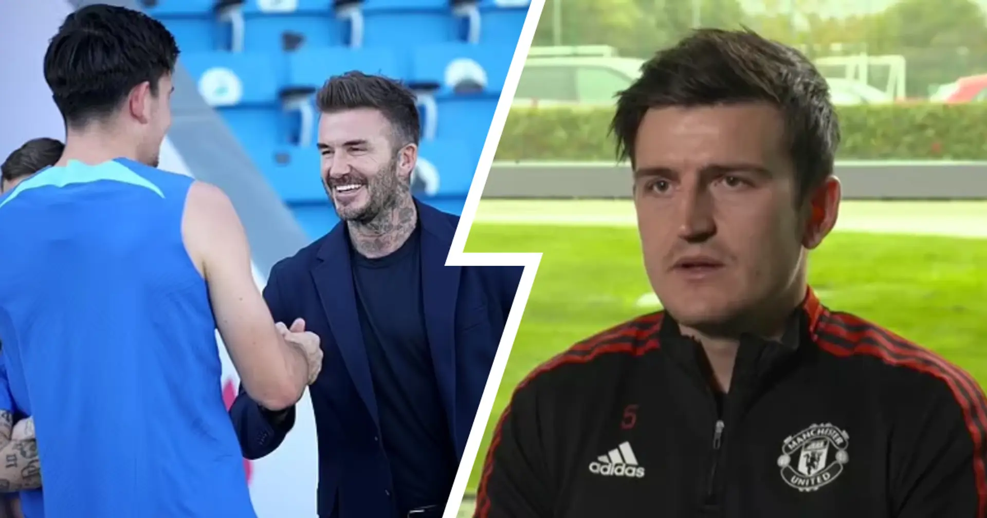 'It meant everything': Harry Maguire reveals how David Beckham reached out to him after Scotland abuse