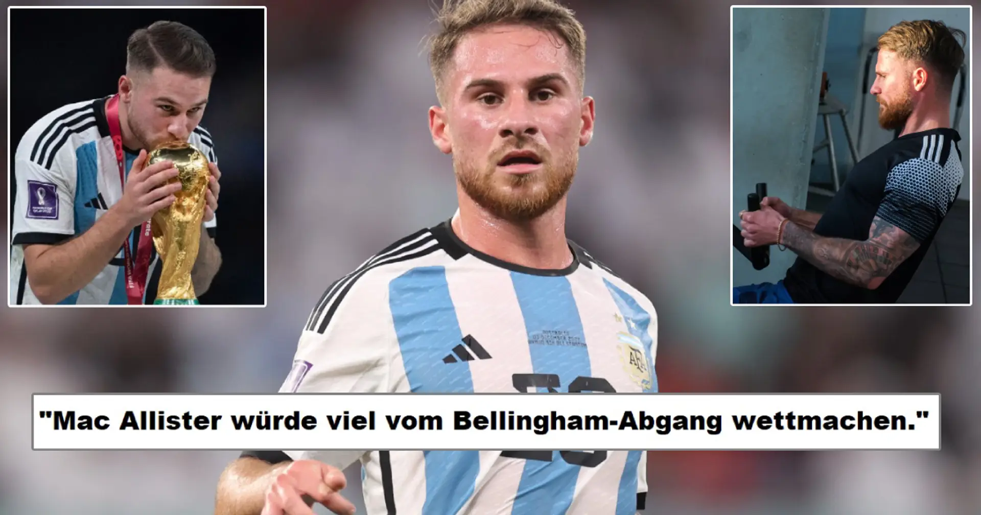 Viele Stärken und keine sichtbaren Schwächen: Fan stellt BVB-Wunschspieler Alexis Mac Allister vor